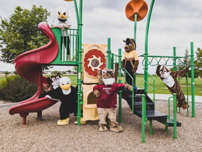 Erie Mascots’ Park Playdate Meadowlark PTSA